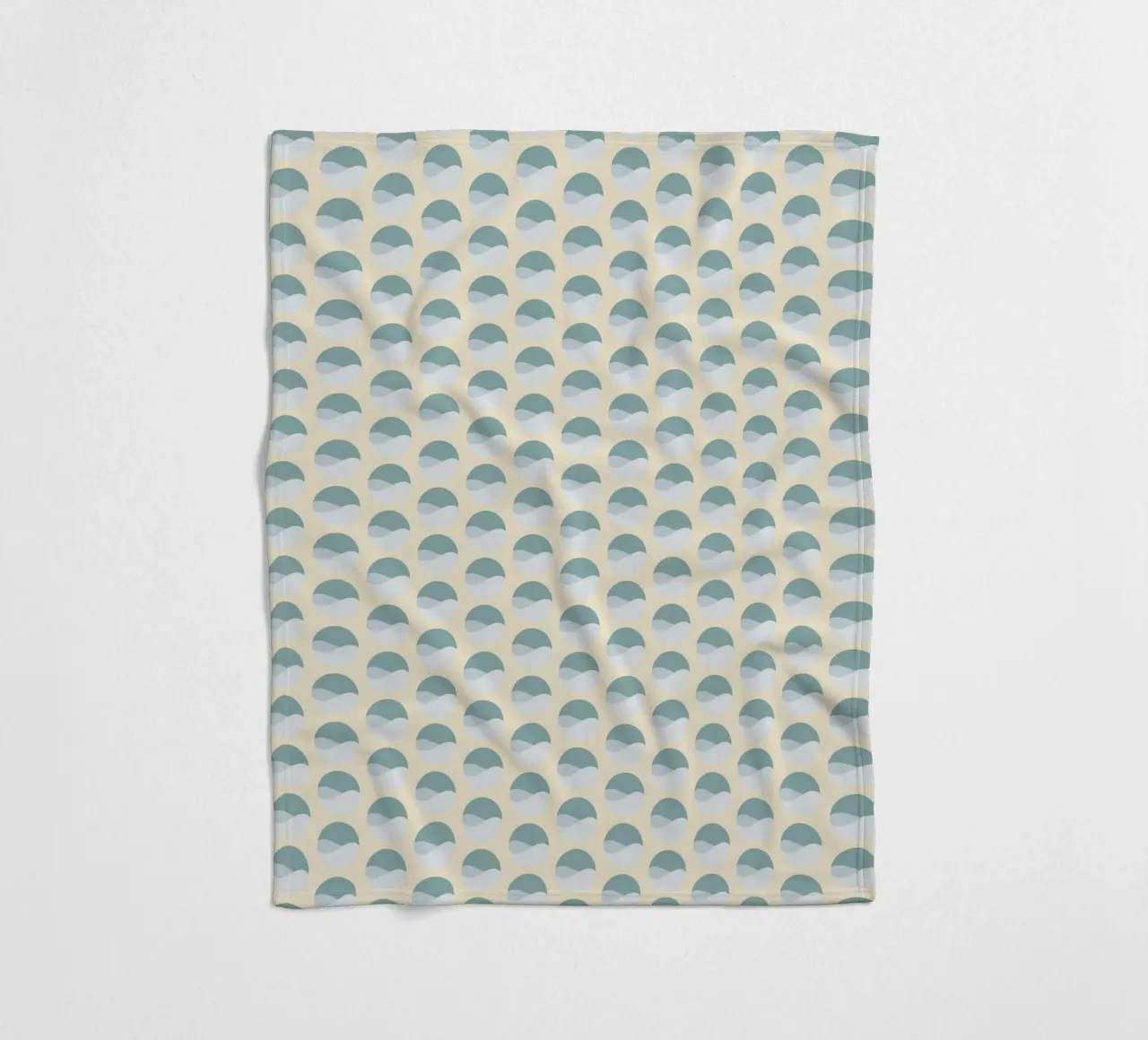 Wavy Dots Pattern #3 coperta in pile da kathrinmay