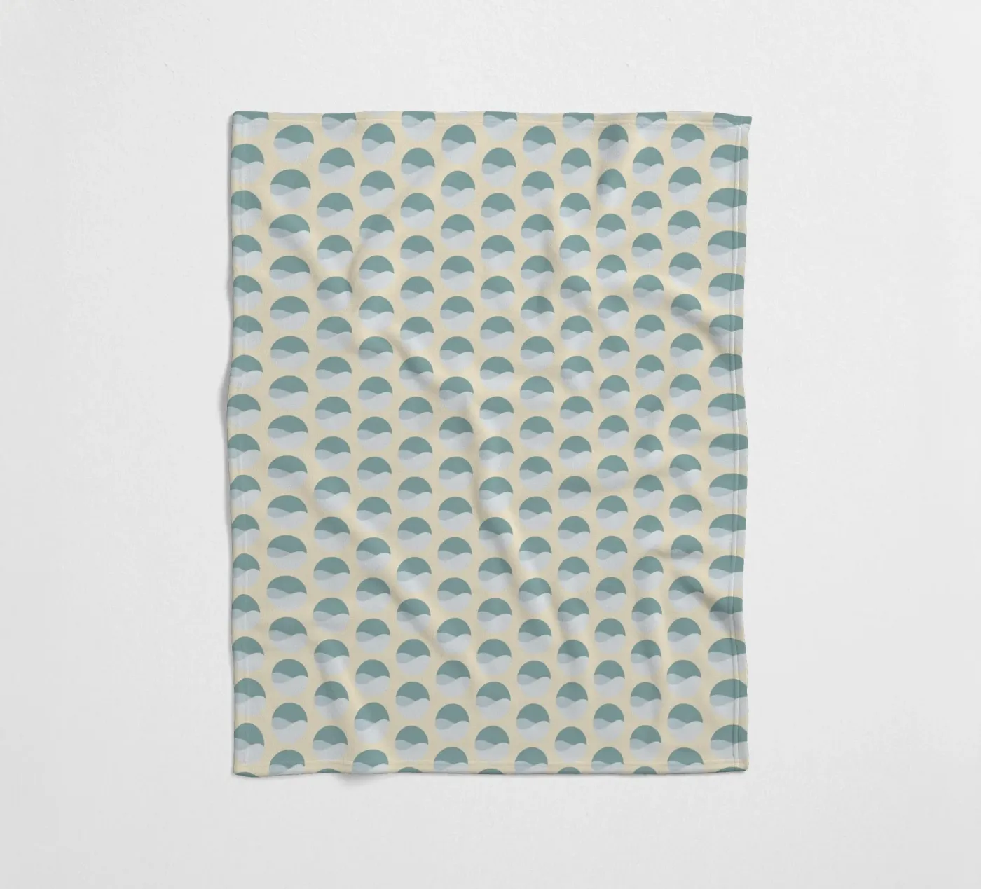 Wavy Dots Pattern #3 plaid polaire de kathrinmay