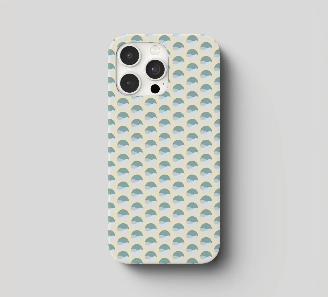 Wavy Dots Pattern #3 cover iphone da kathrinmay