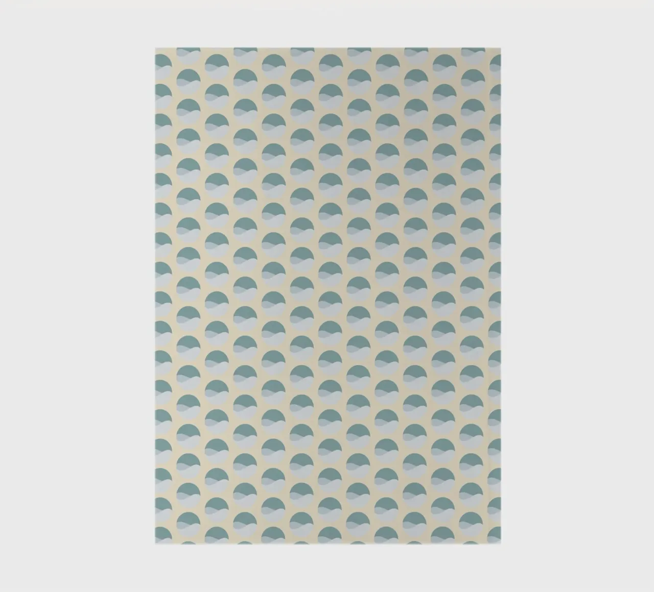 Wavy Dots Pattern #3 notebook by kathrinmay