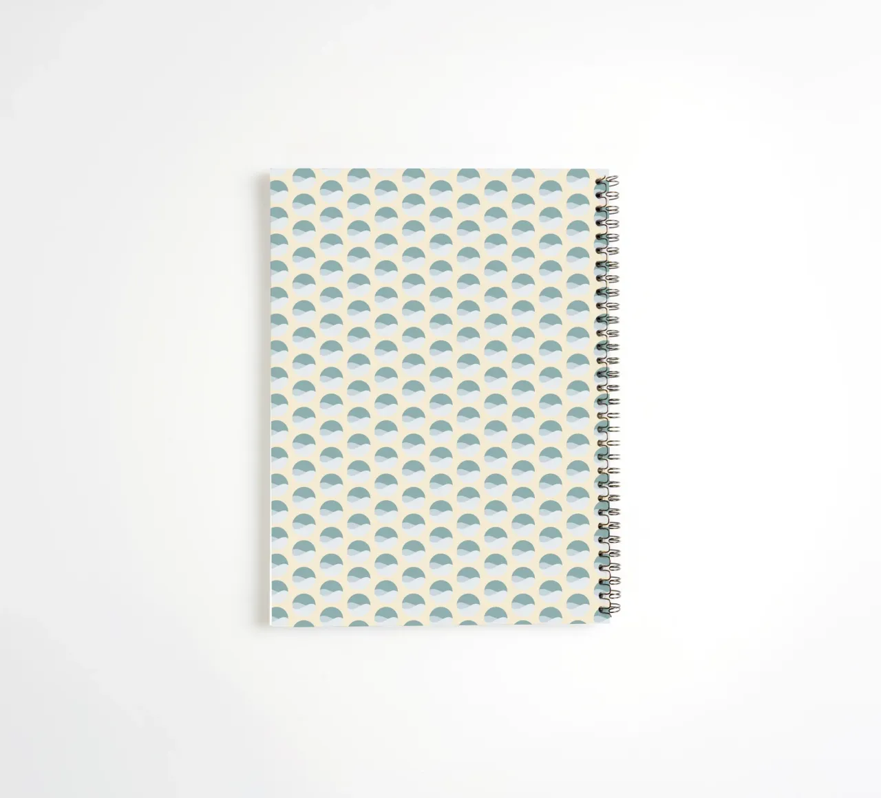 Wavy Dots Pattern #3 diario ad anelli da kathrinmay
