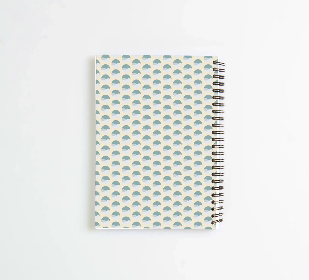 Wavy Dots Pattern #3 diario ad anelli da kathrinmay