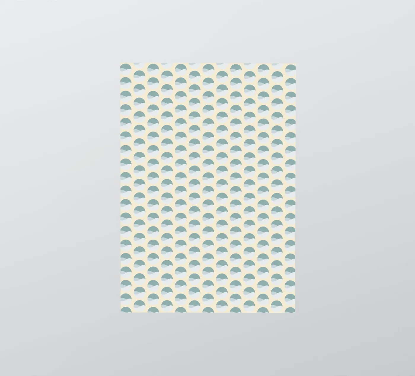 Wavy Dots Pattern #3 adesivo da kathrinmay