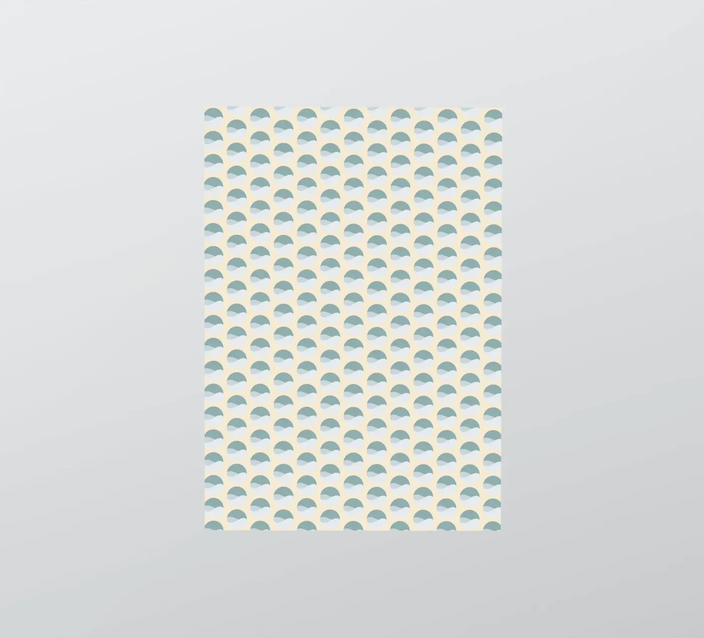 Wavy Dots Pattern #3 sticker van kathrinmay