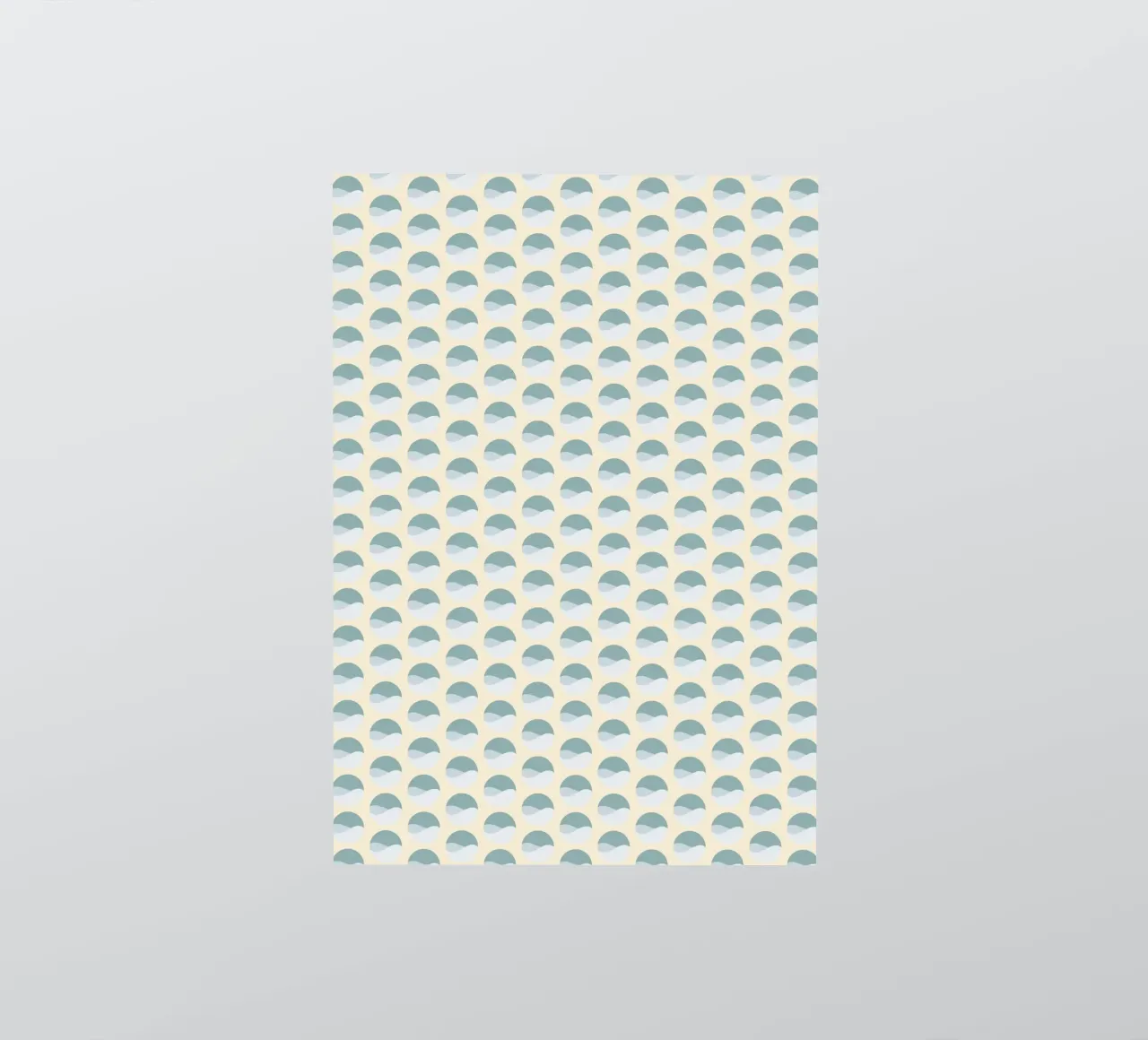 Wavy Dots Pattern #3 sticker van kathrinmay