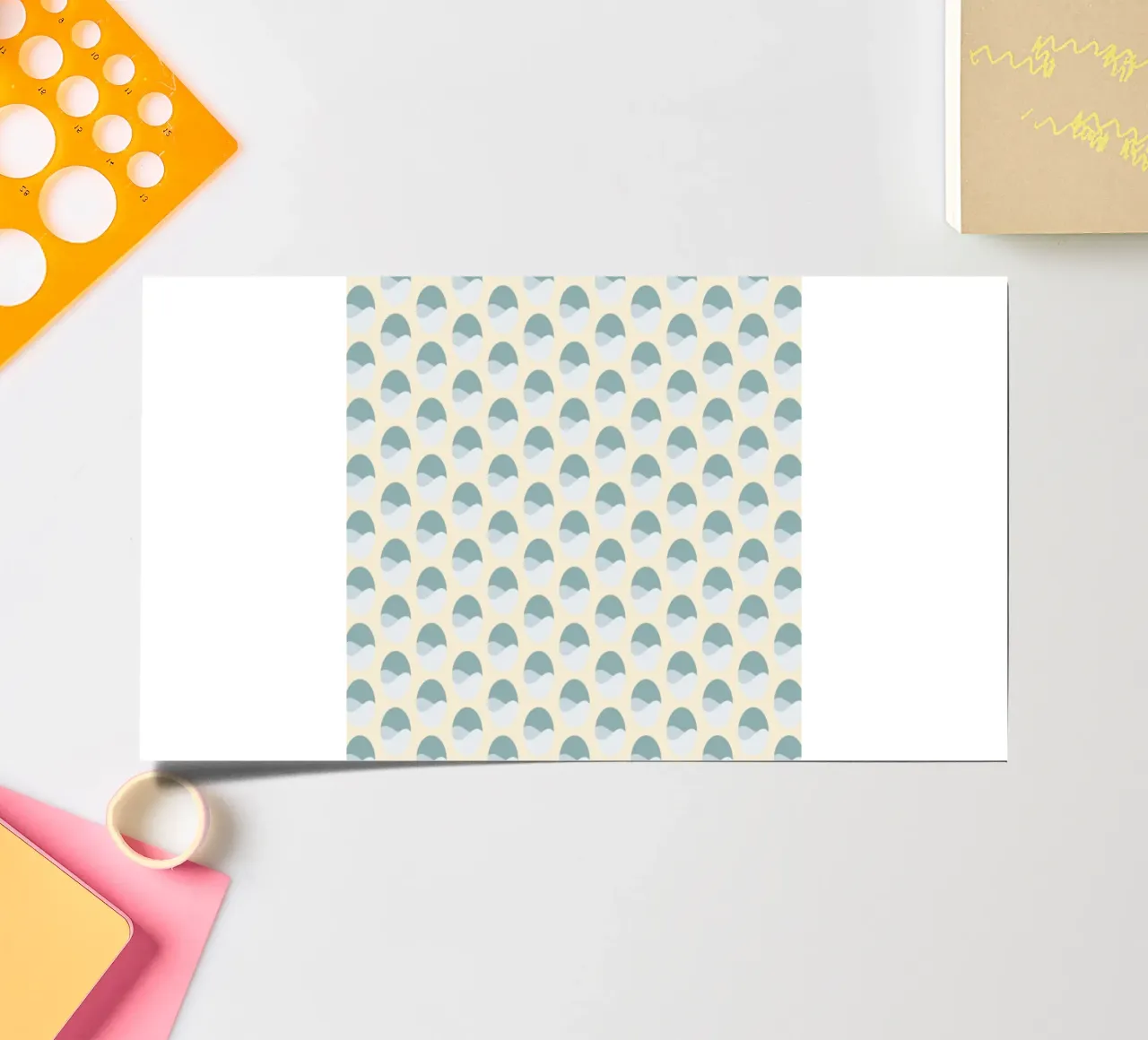 Wavy Dots Pattern #3 foglio adesivo da kathrinmay