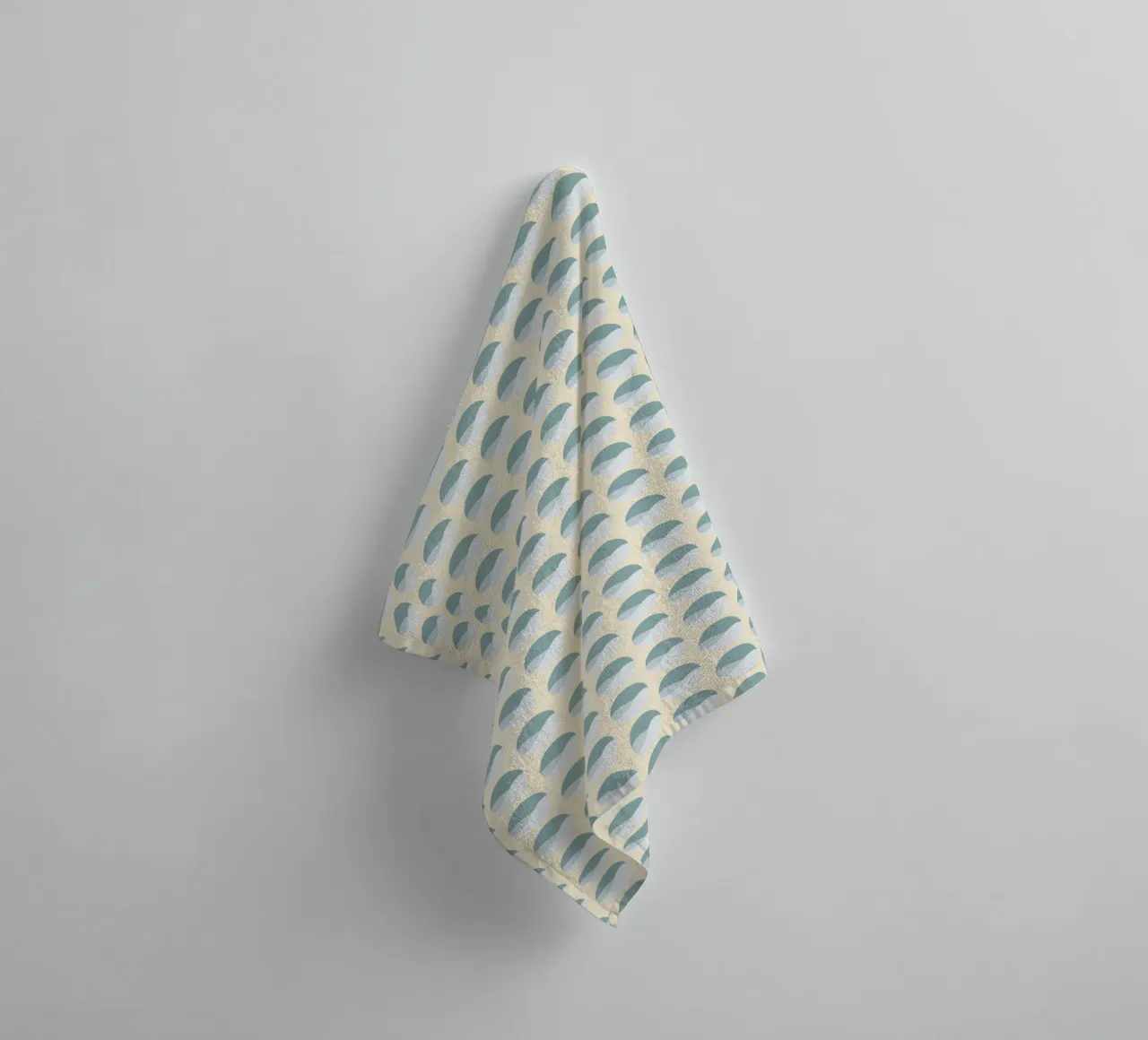 Wavy Dots Pattern #3 towel by kathrinmay