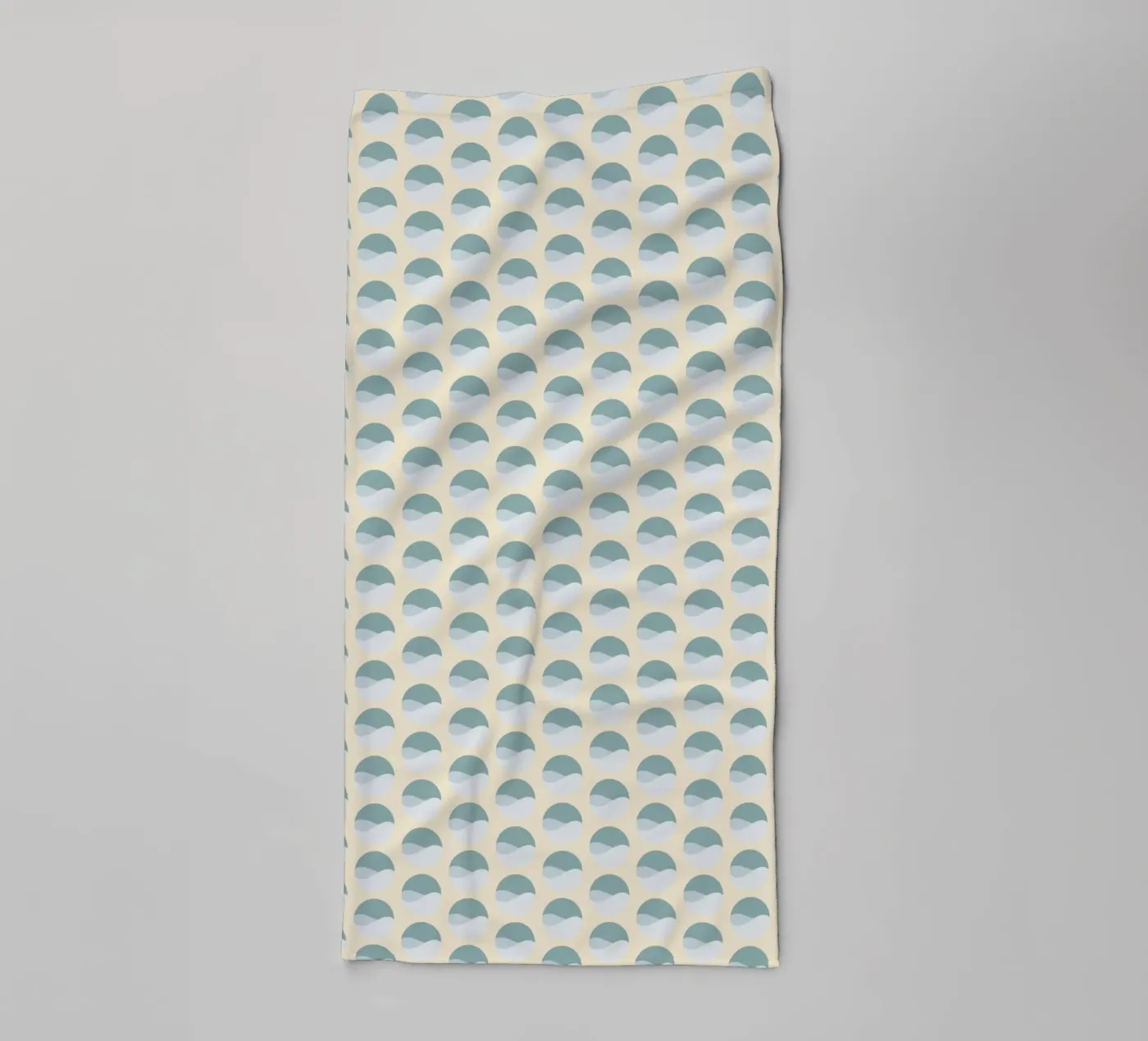 Wavy Dots Pattern #3 Handtuch von kathrinmay