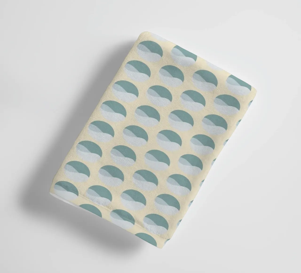 Wavy Dots Pattern #3 towel by kathrinmay