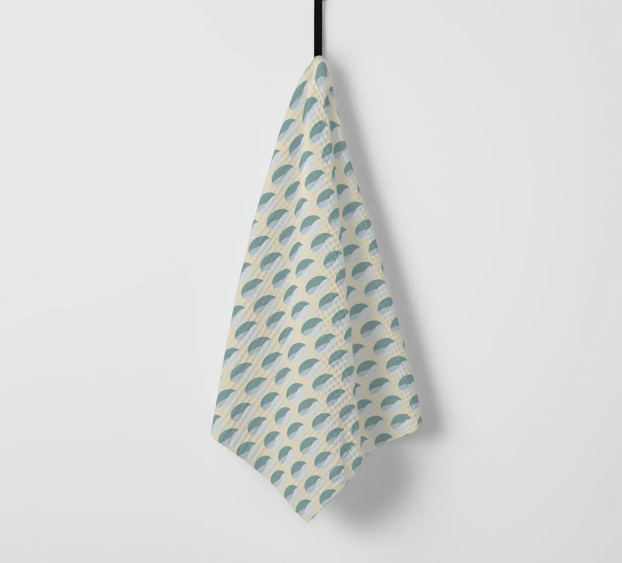 Wavy Dots Pattern #3 Geschirrtuch von kathrinmay