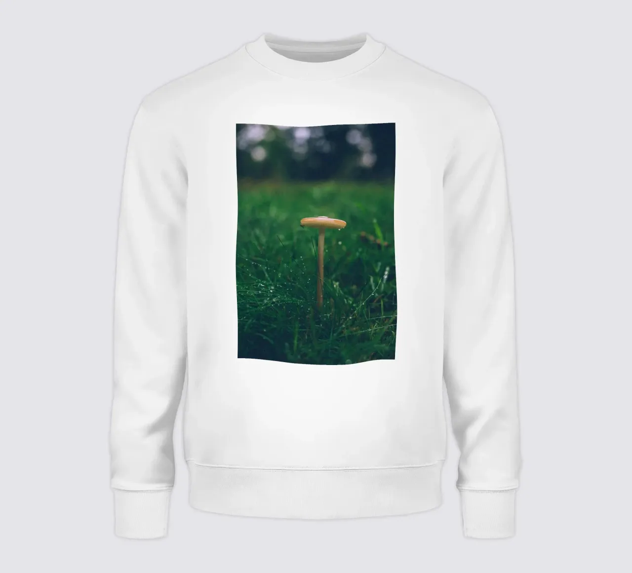 Funghi in autunno | Stile forchetta | Colori scuri e lunatici felpa da Bold and Retro