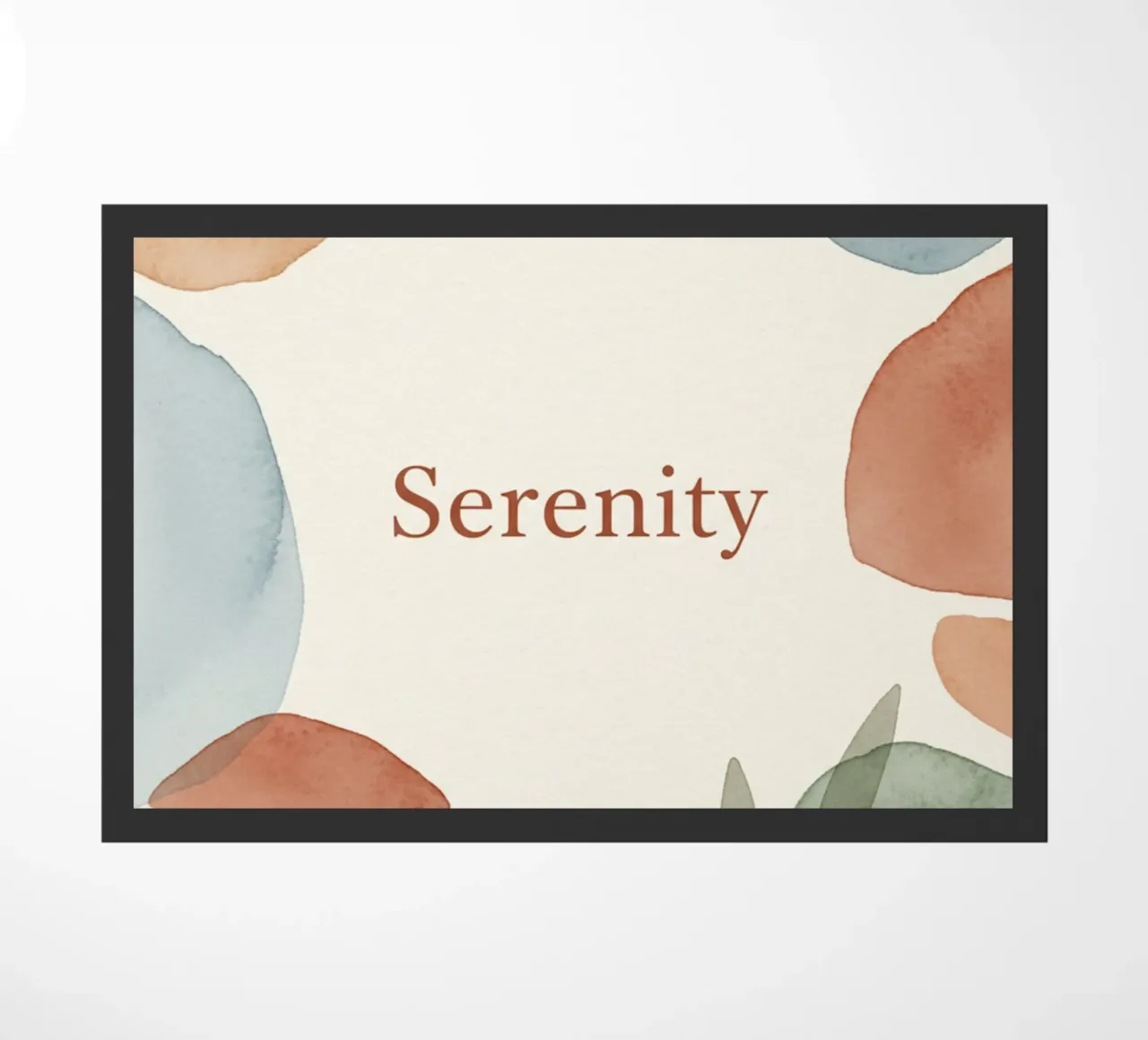 Serenità in movimento zerbino da Organic Aesthetics