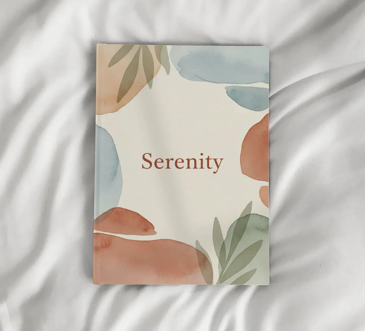 Serenity in Motion notebook by Organic Aesthetics