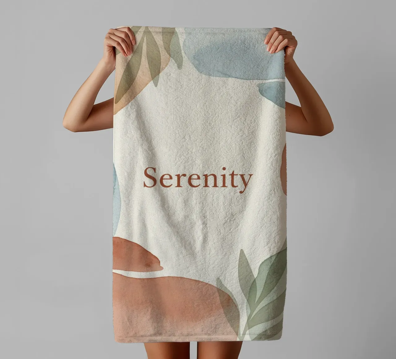 Serenity in Motion towel by Organic Aesthetics