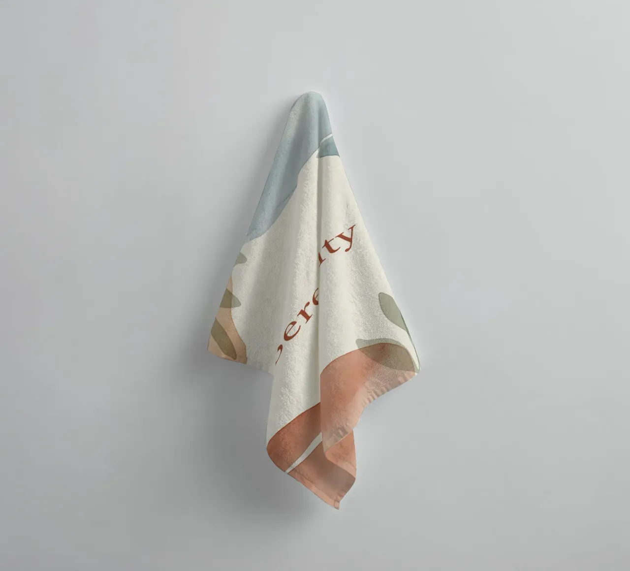 Serenity in Motion towel by Organic Aesthetics