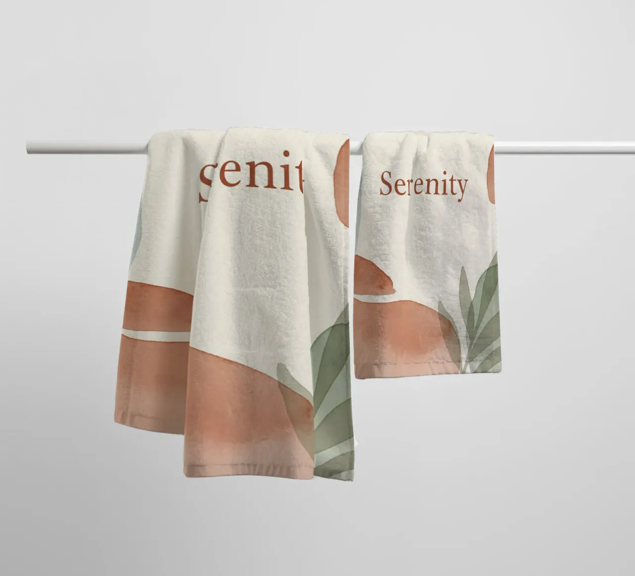 Serenity in Motion towel by Organic Aesthetics