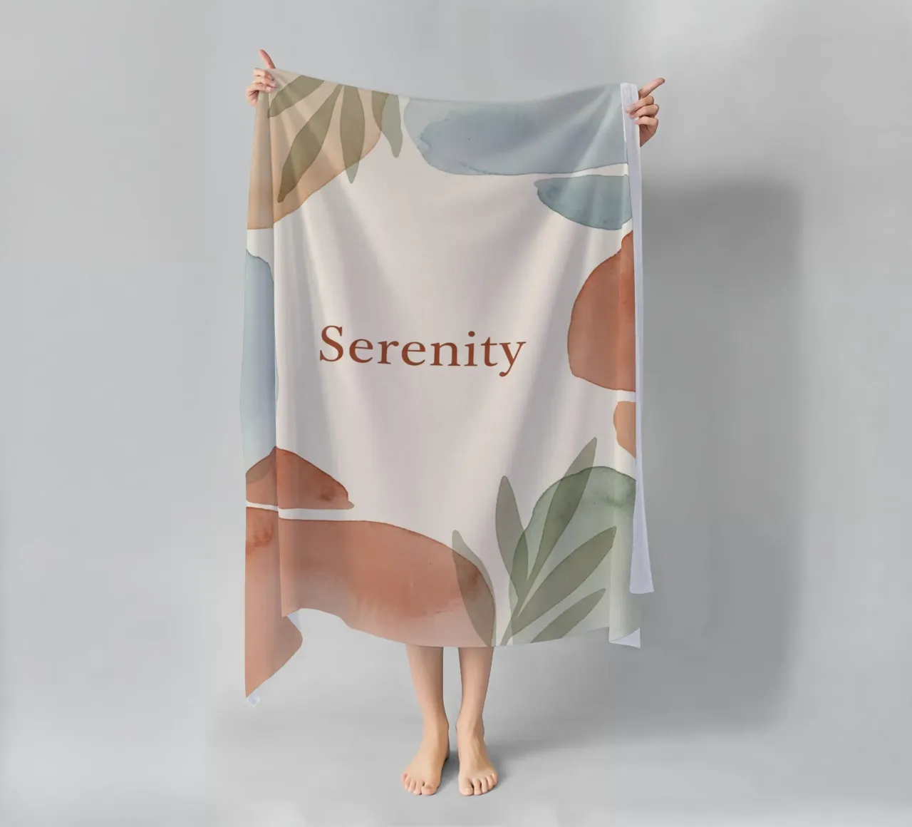 Serenità in movimento telo mare da Organic Aesthetics