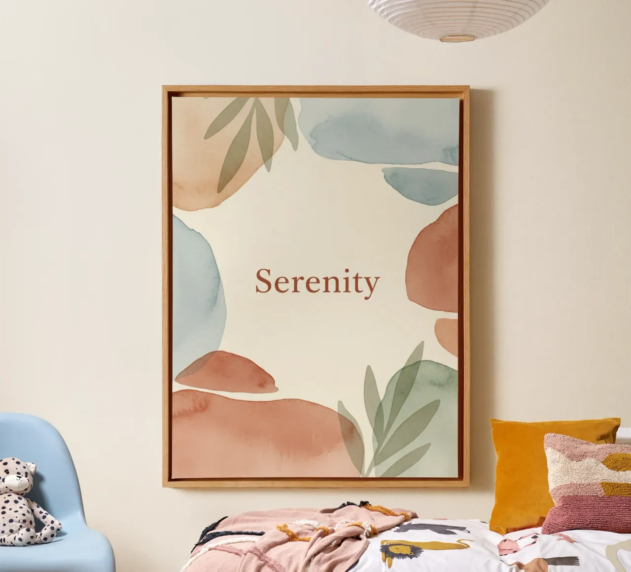 Serenity in Motion canvas by Organic Aesthetics