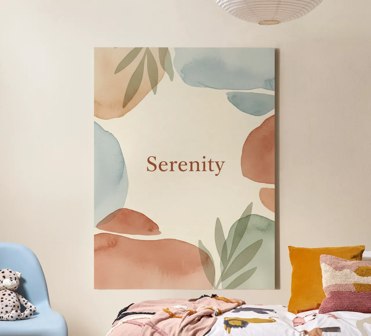 Serenity in Motion canvas by Organic Aesthetics