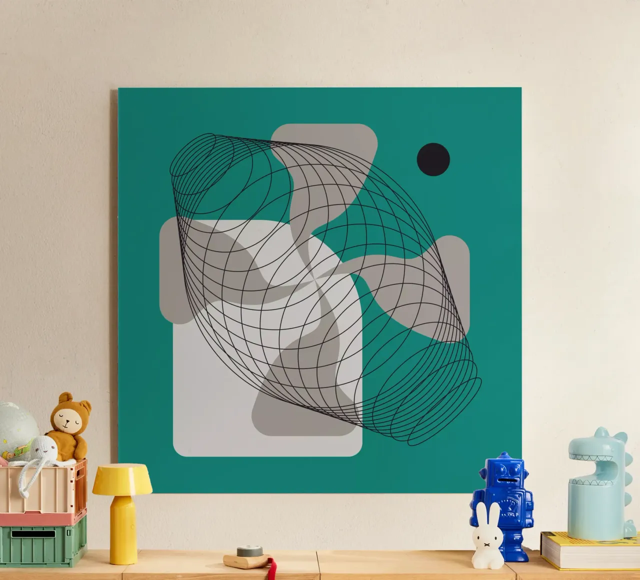 Creative Mess I plexiglass da byh.illustration