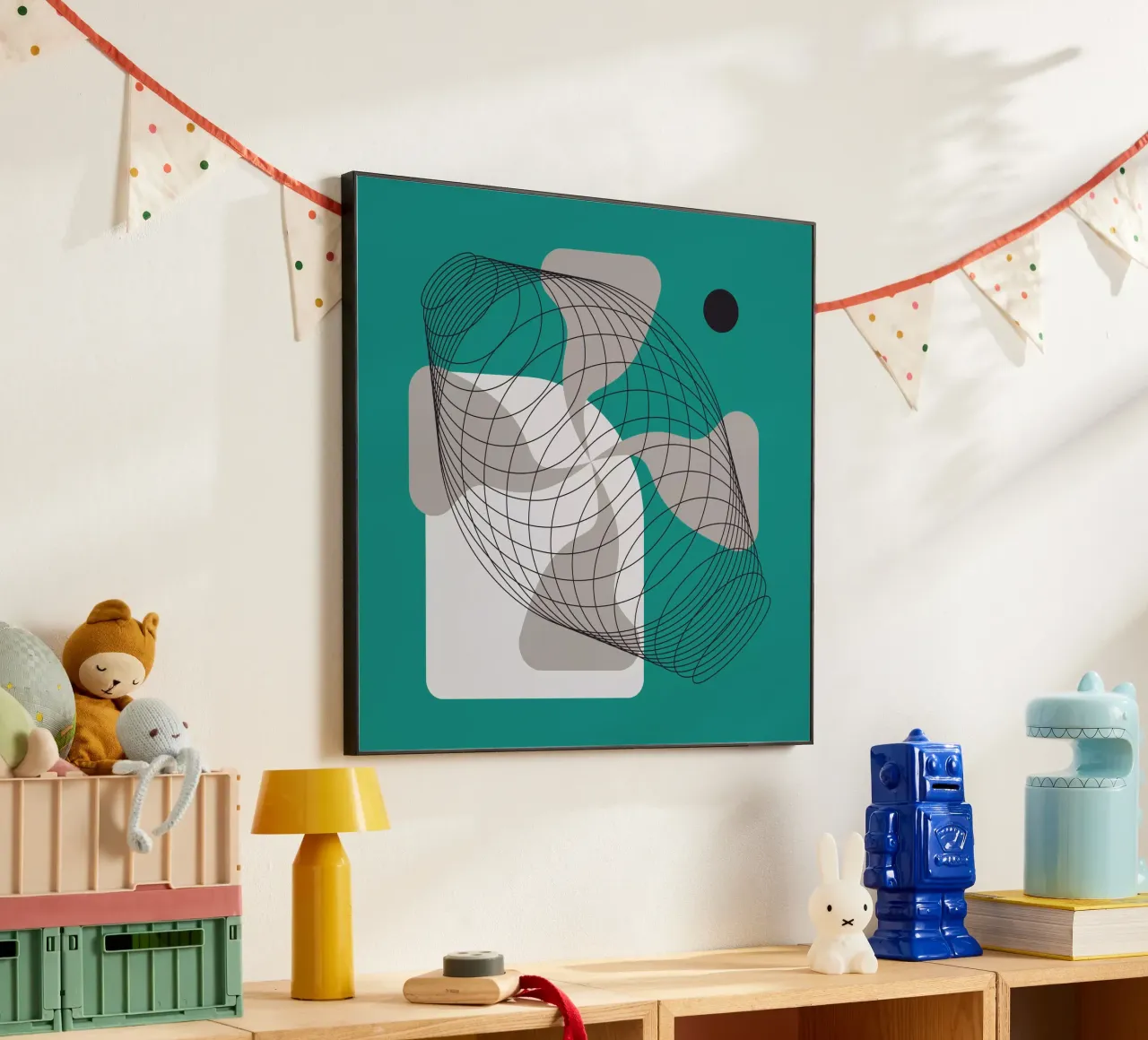 Creative Mess I alluminio dibond da byh.illustration