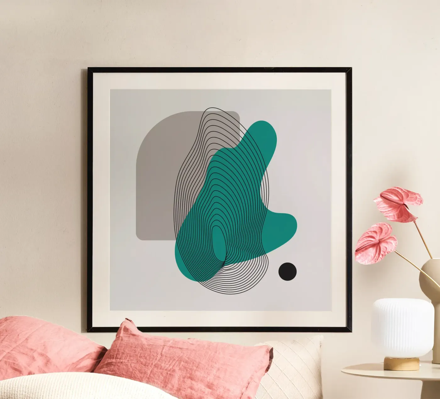 Creative Mess II poster by byh.illustration