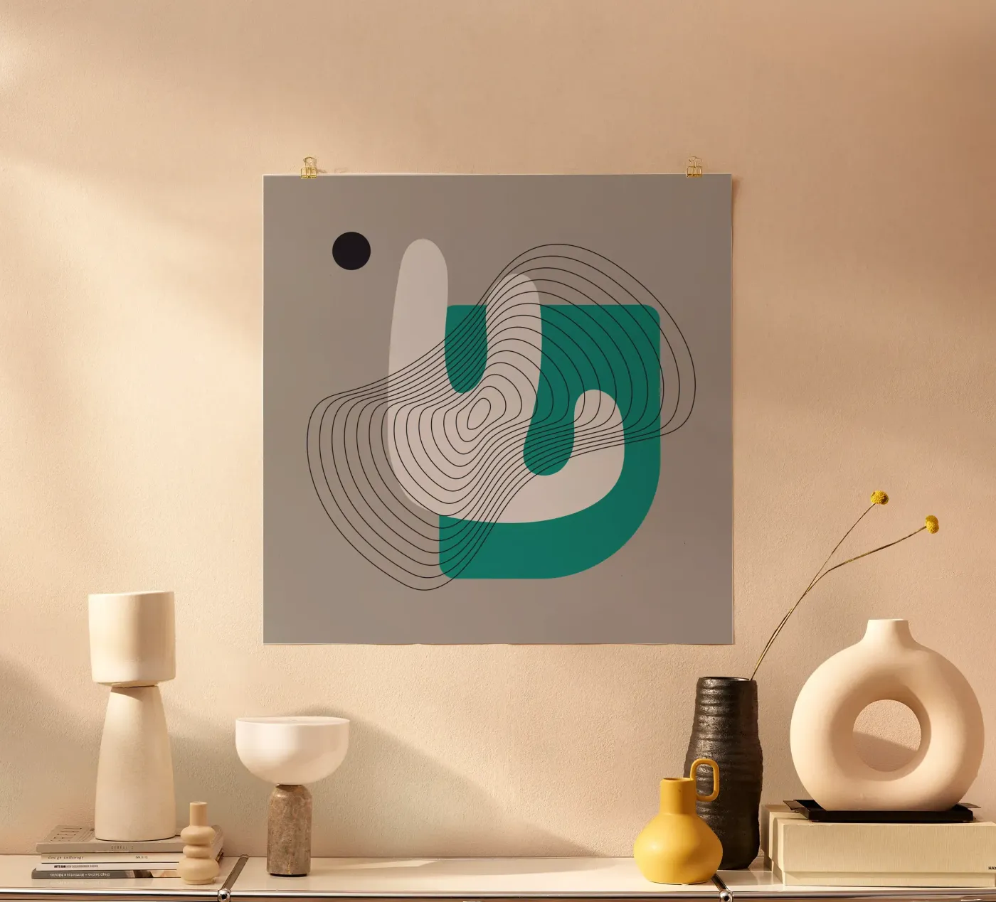 Creative Mess III poster by byh.illustration