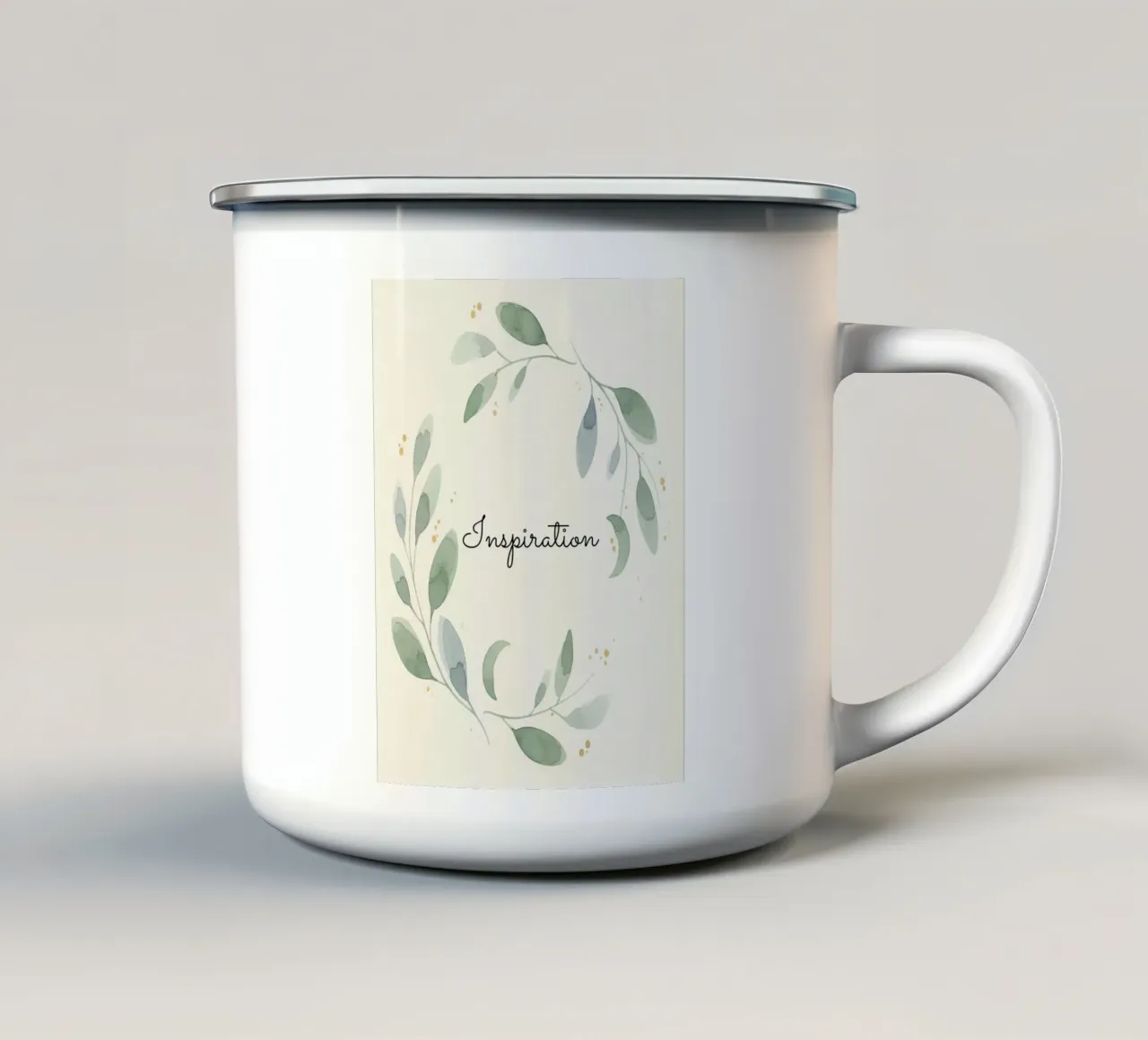 Botanical Dream tazza in smalto da Organic Aesthetics