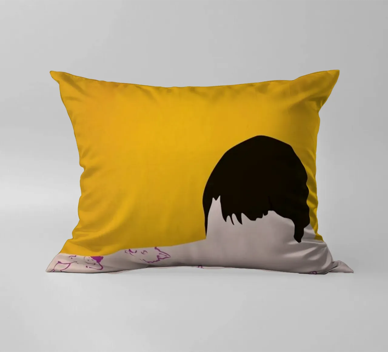 Gentlemen der Erfolge decorative cushion by Fräulein Fisher