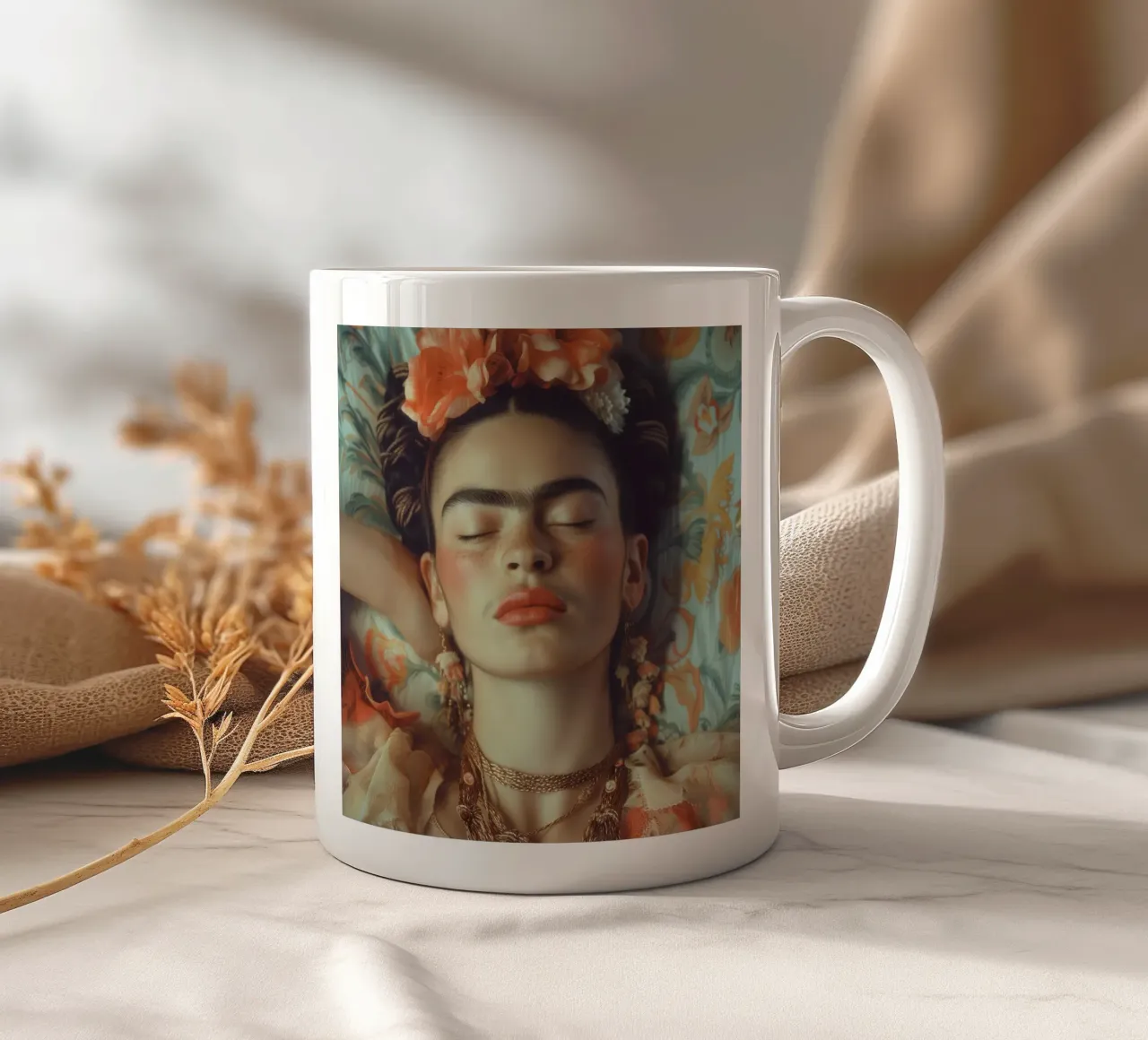 Fridas boho Traum tazza in ceramica da Carinaprint