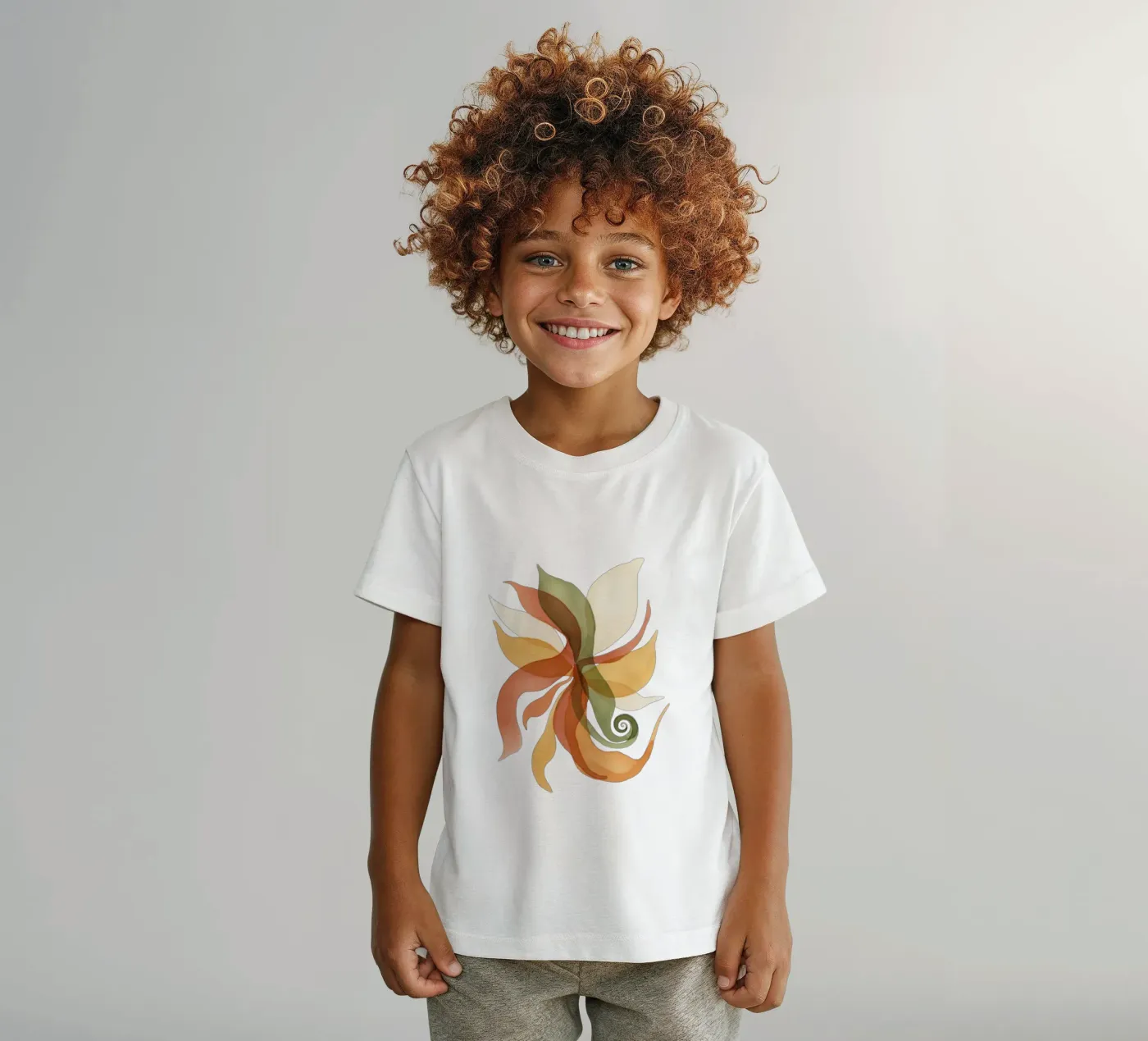 Earthy Flow t-shirt bambini da Organic Aesthetics