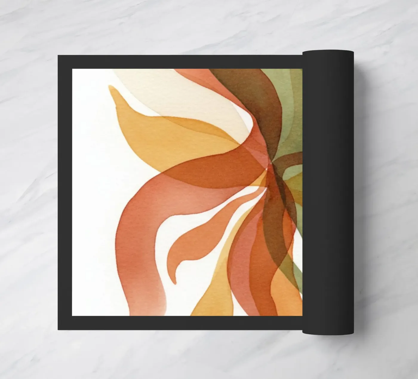 Flusso terroso zerbino da Organic Aesthetics