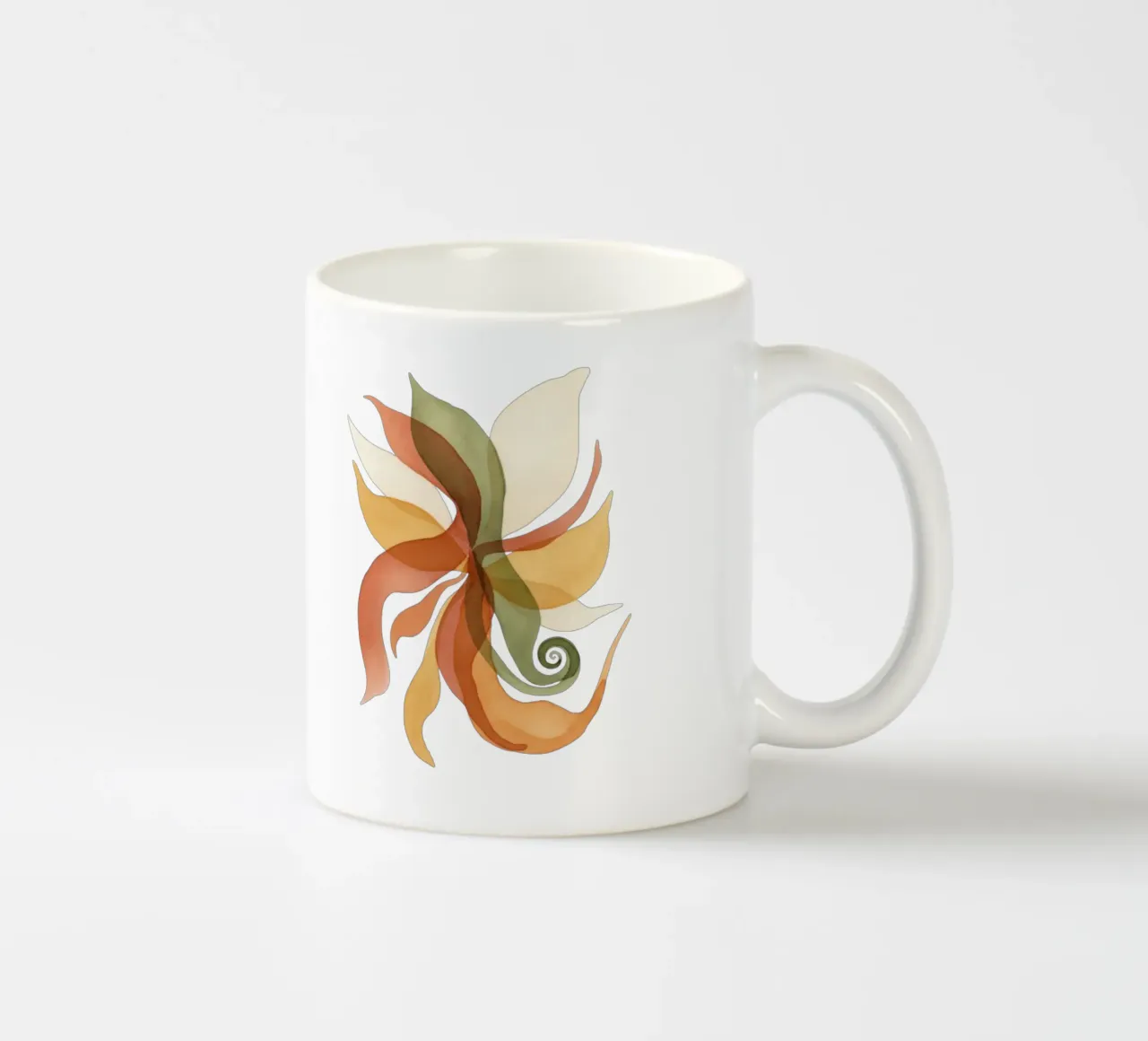Flusso terroso tazza in ceramica da Organic Aesthetics
