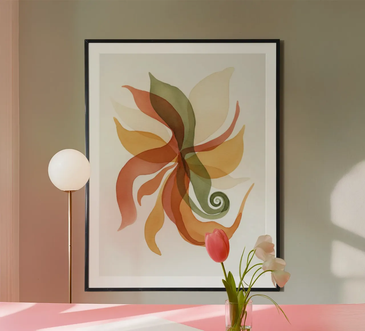 Flusso terroso poster da Organic Aesthetics