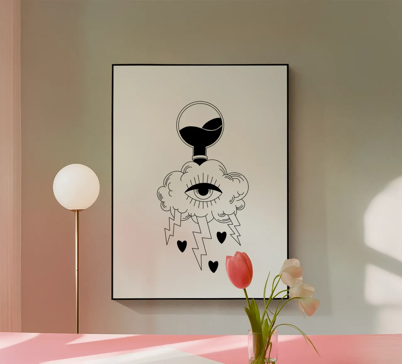 Water Cloud plexiglass da byh.illustration