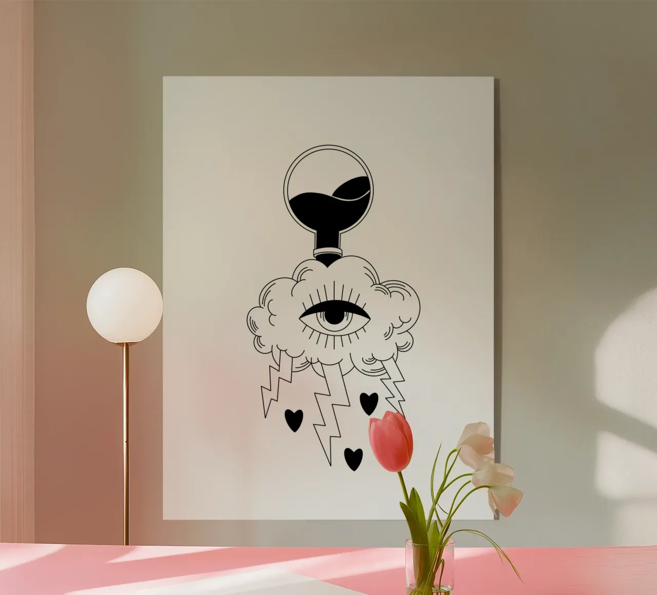 Water Cloud plexiglass da byh.illustration