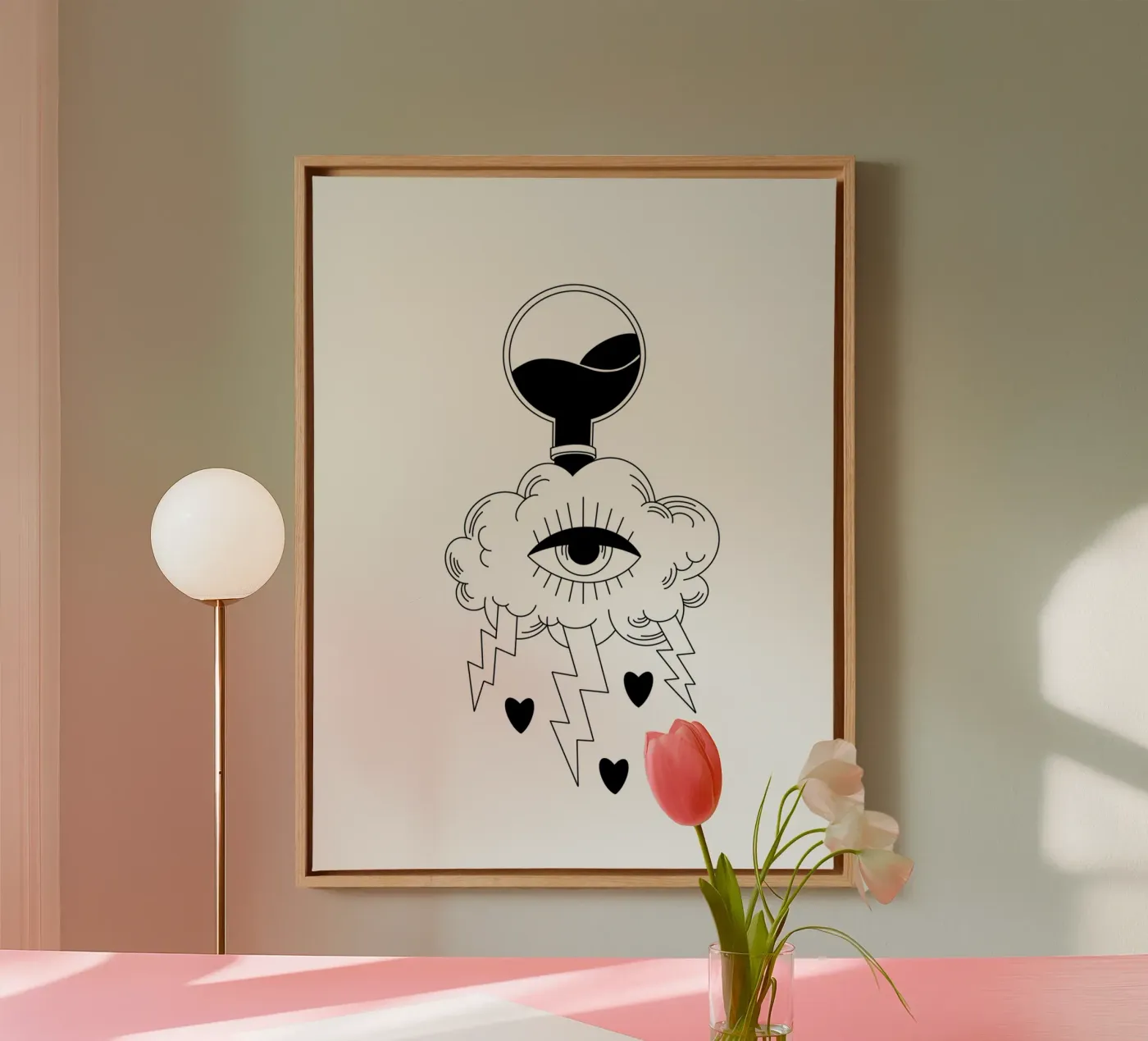 Water Cloud tela da byh.illustration