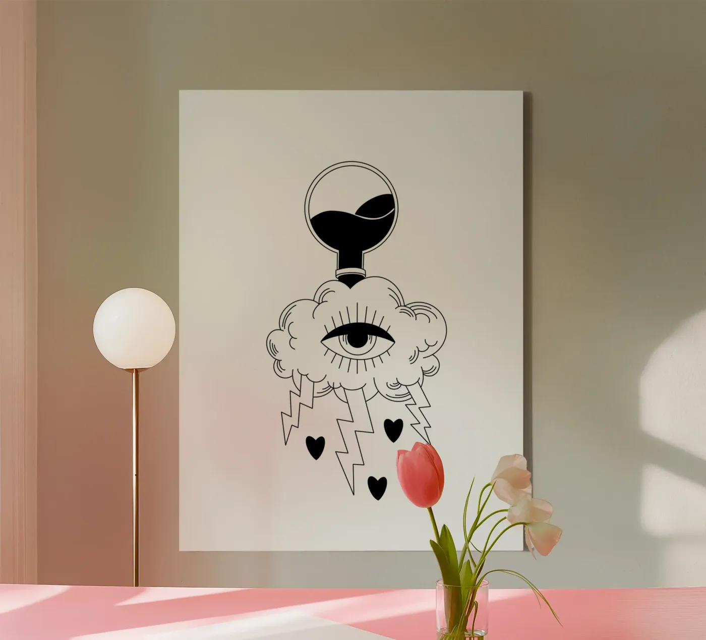 Water Cloud tela da byh.illustration