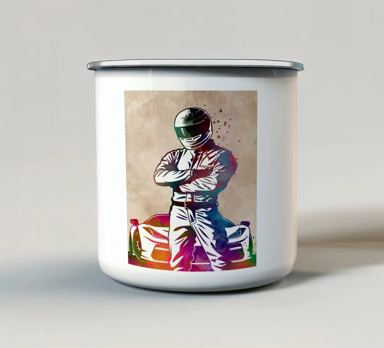 Auto racer sport tazza in smalto da SPORT