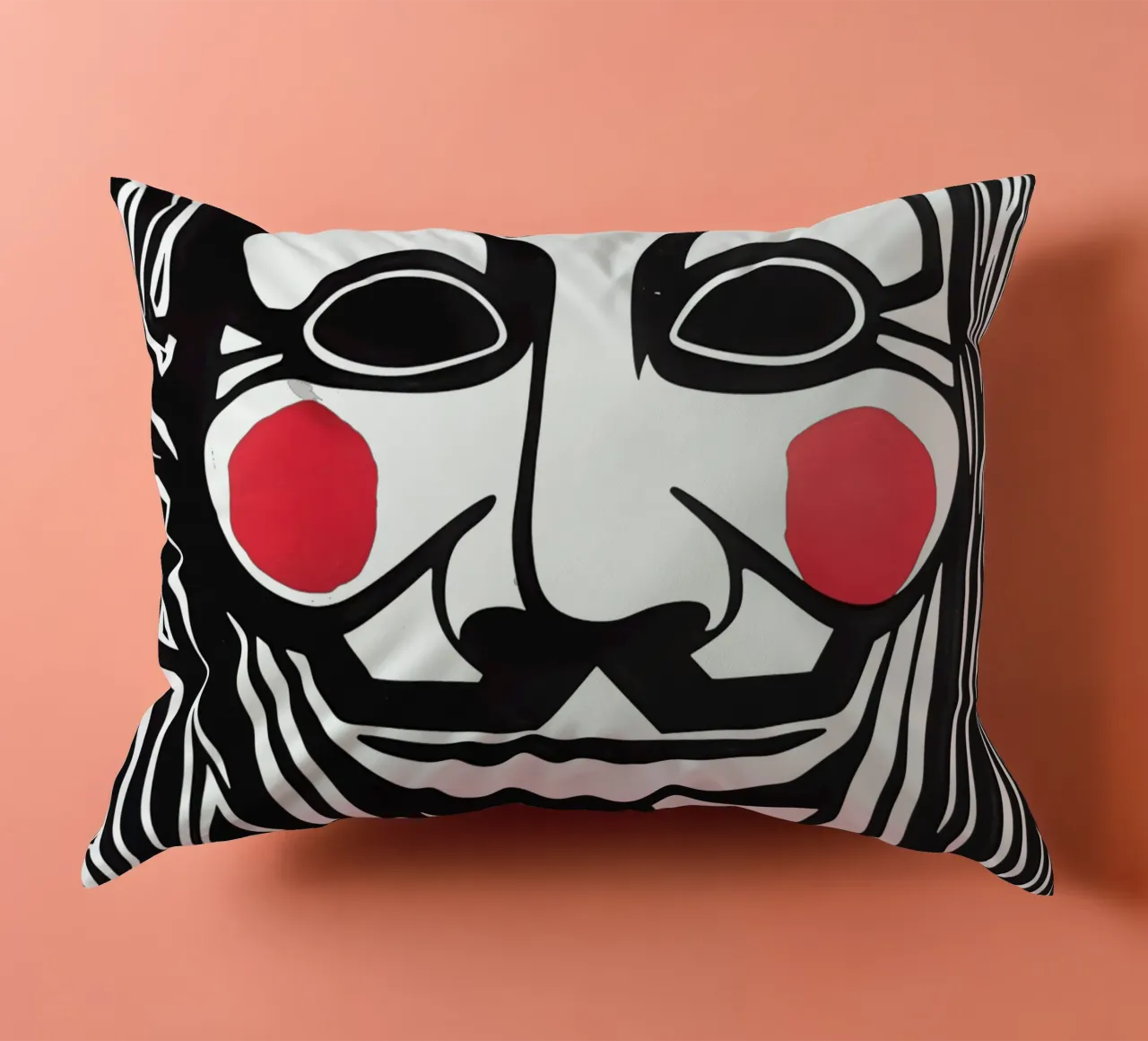 Guy Fawkes Anonymous Hacker Vendetta Maske cuscino da Autofocus