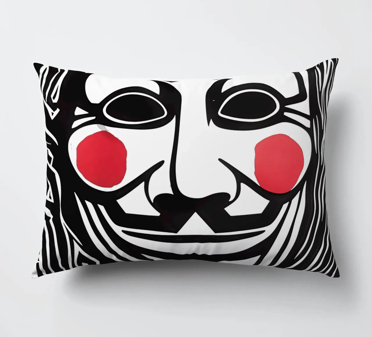 Guy Fawkes Anonymous Hacker Vendetta Maske cuscino da Autofocus