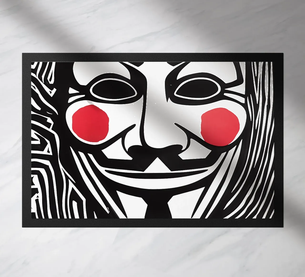 Guy Fawkes Anonymous Hacker Vendetta Maske zerbino da Autofocus