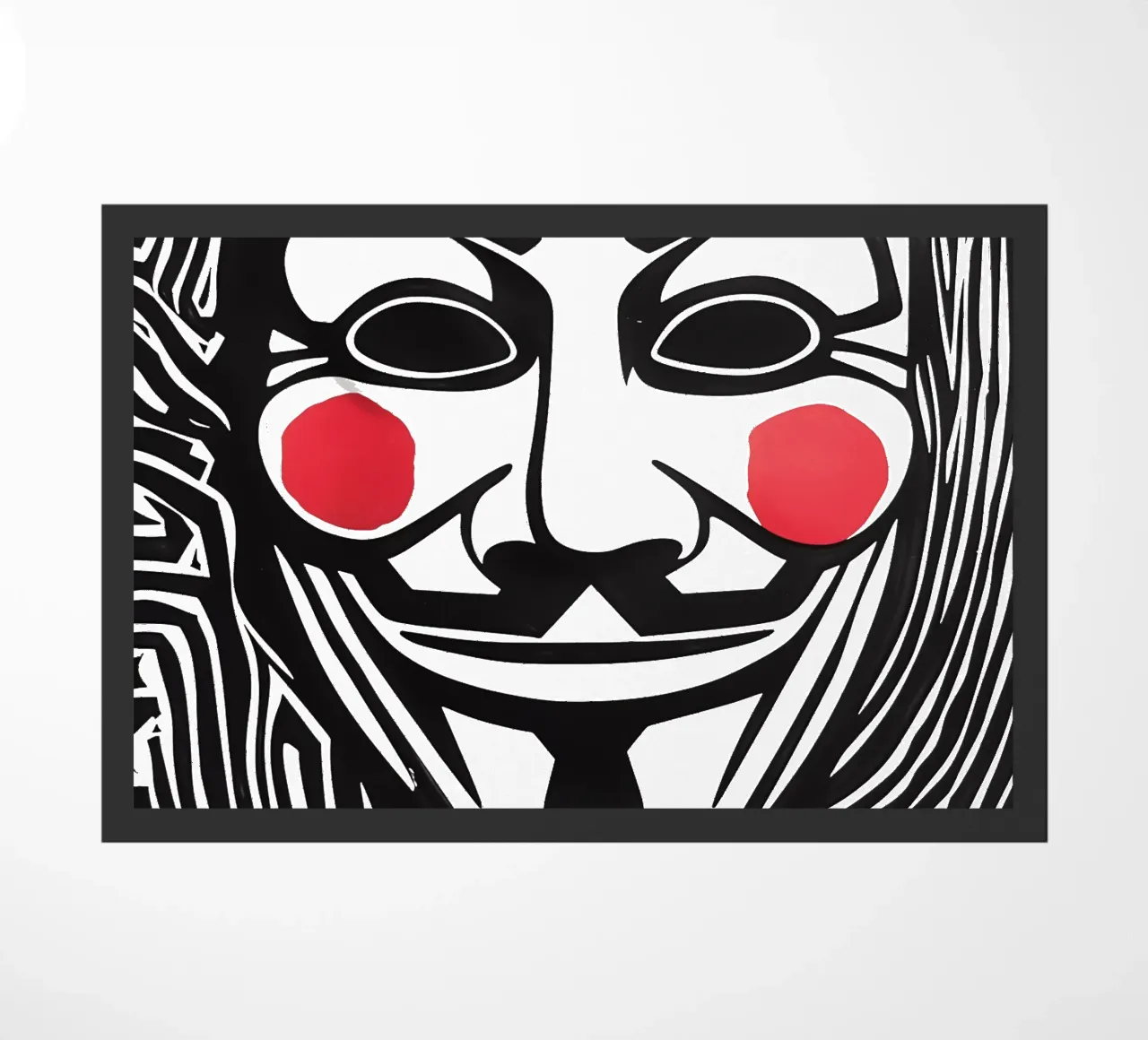 Guy Fawkes Anonymous Hacker Vendetta Maske zerbino da Autofocus