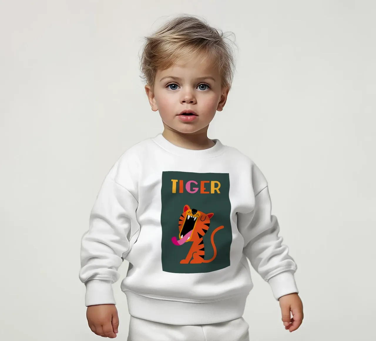 Tigre felpa neonato da Looks n Brains