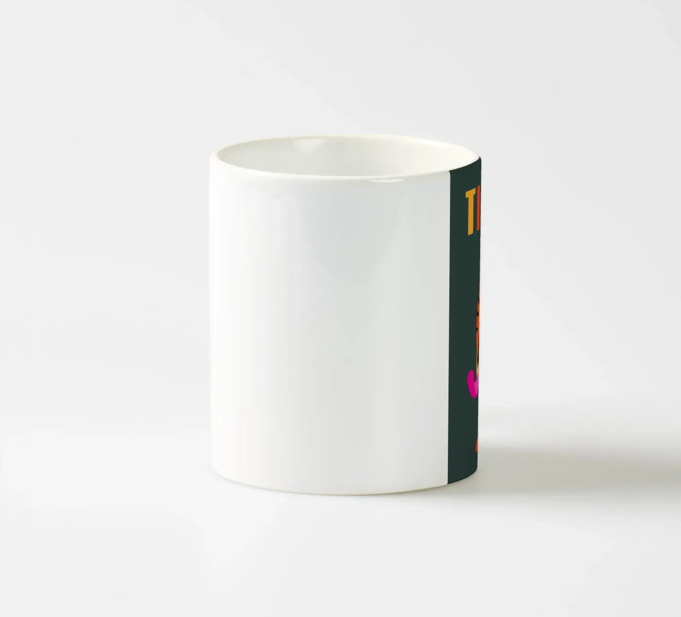 Tiger ceramic mug by Looks n Brains