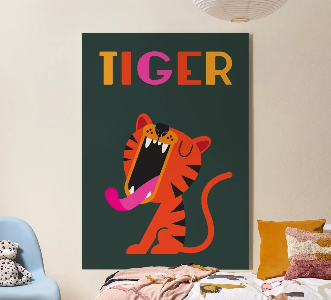 Tigre plexiglass da Looks n Brains