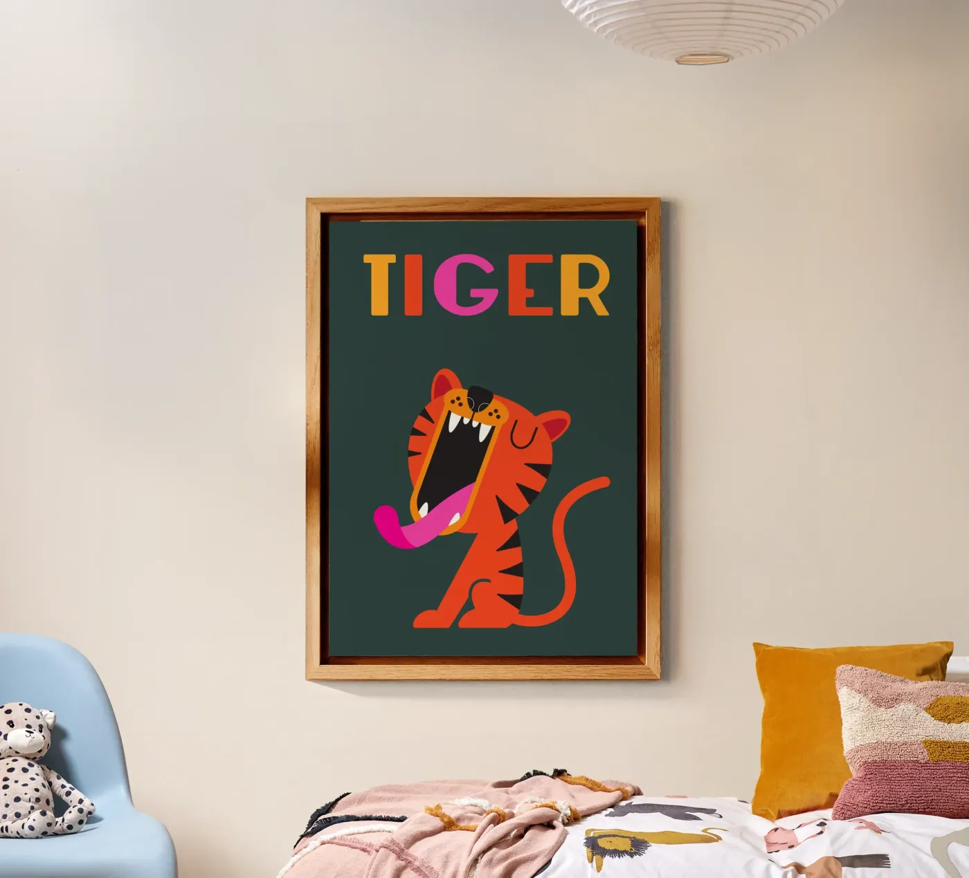 Tigre alluminio dibond da Looks n Brains