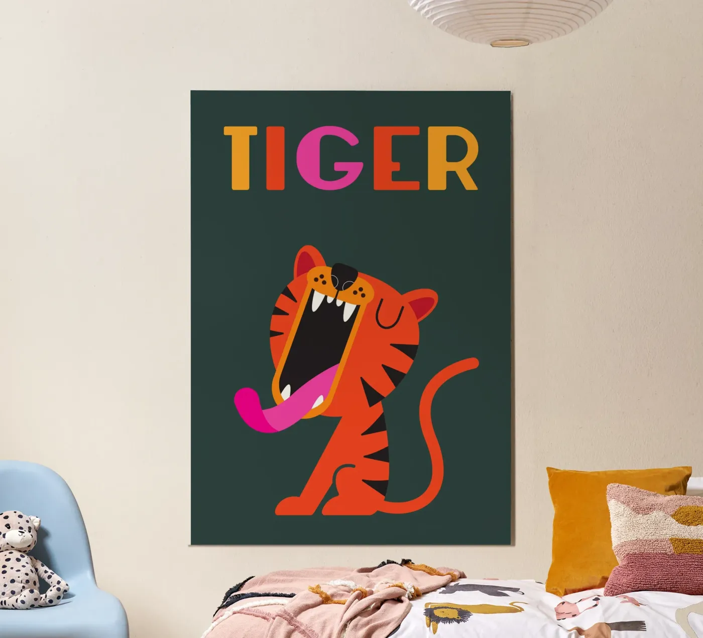 Tiger Poster von Looks n Brains