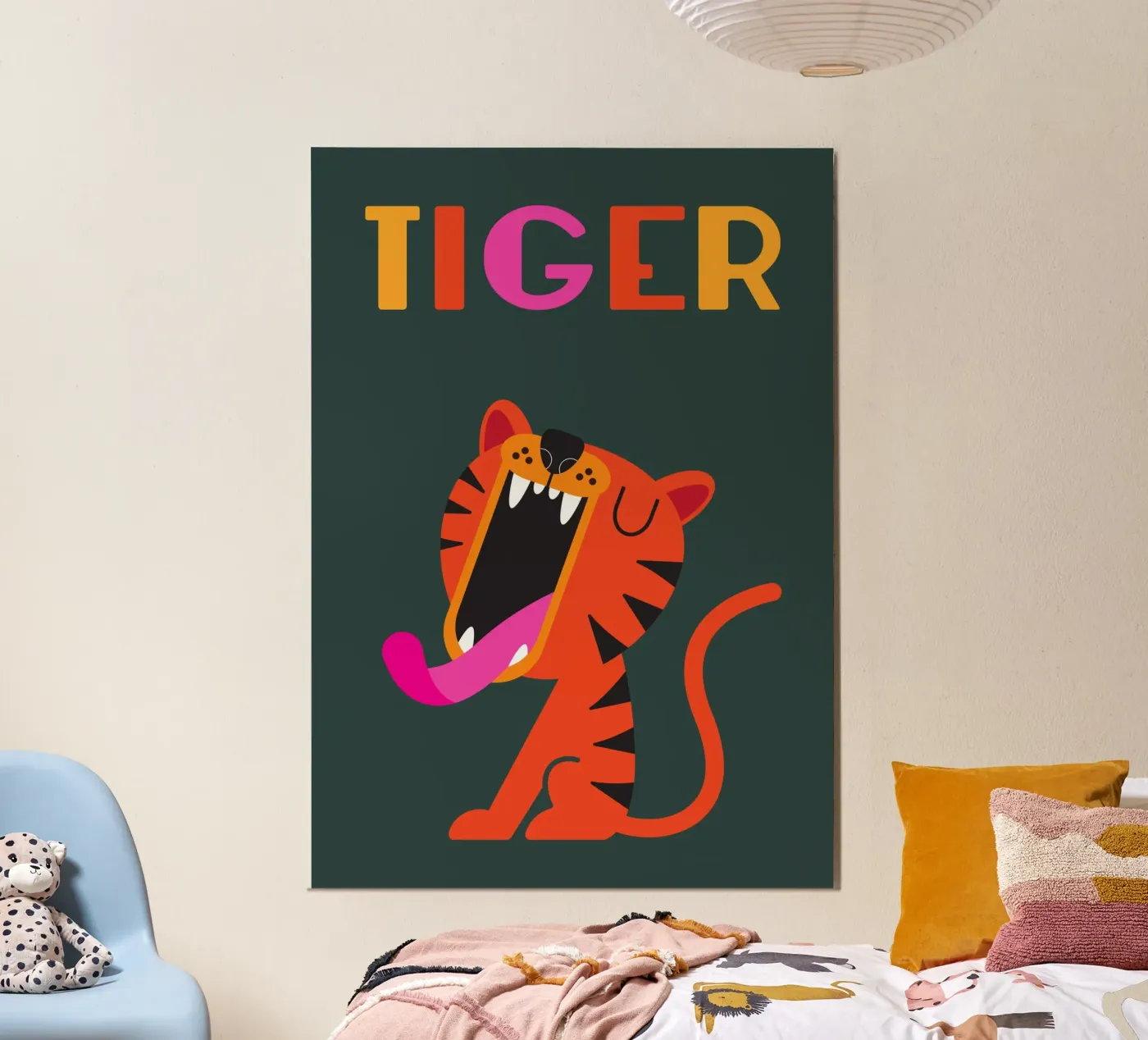 Tiger poster by Looks n Brains