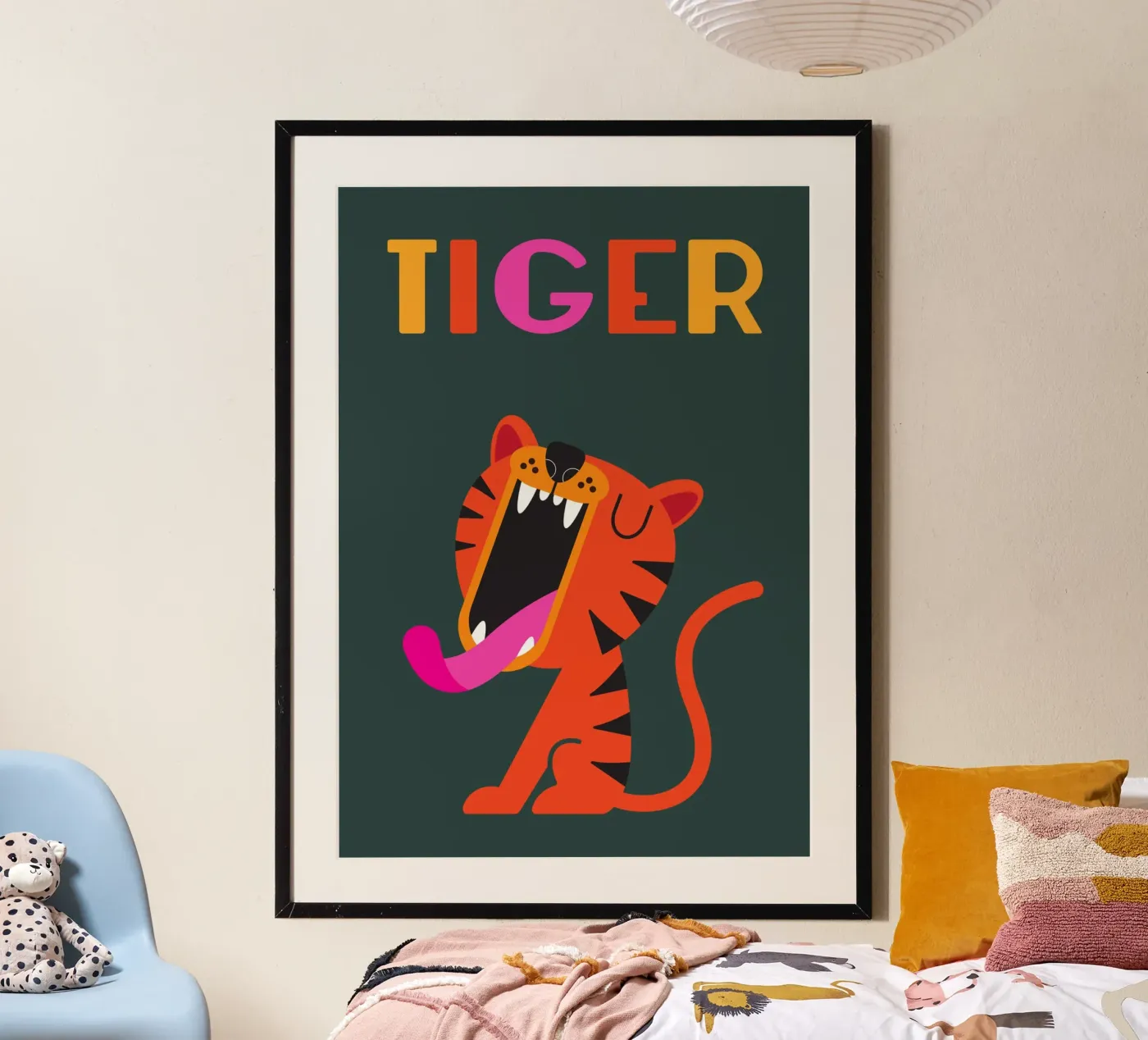 Tiger poster by Looks n Brains